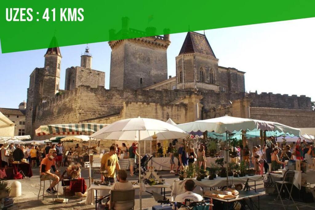 Villeneuve-lès-Avignon Dans Le Sillon Du Fort -Clim - Wifi - Centre Ville מראה חיצוני תמונה
